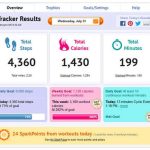 Sparkpeople calorie counter features