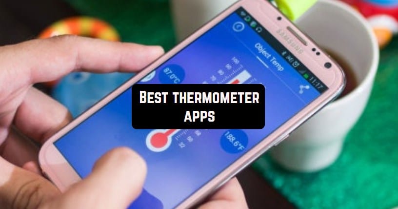 Outdoor digital thermometer apps for smartphone