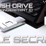 Ele pen drive wit fingerprint scanner