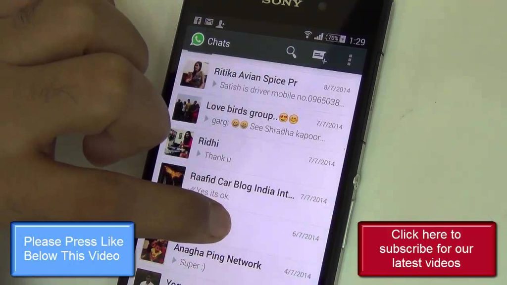 How To Block Someone s Number On Whatsapp With FingerSecurity App 
