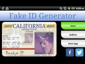 free fake student photo id card