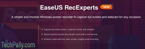 How to use EaseUS RecExperts screen recording software