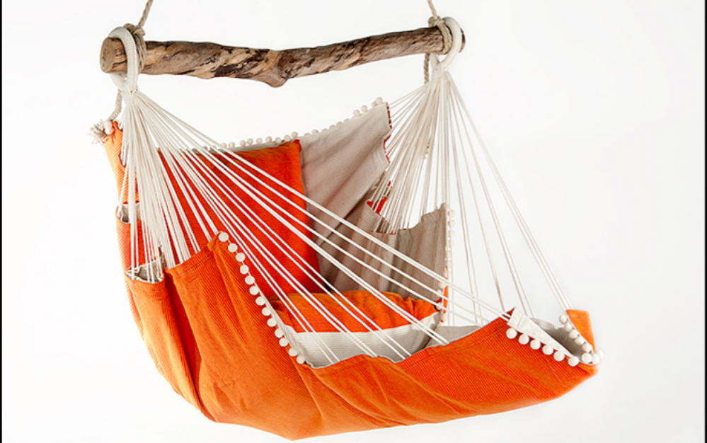 Hammock chairs with footrest